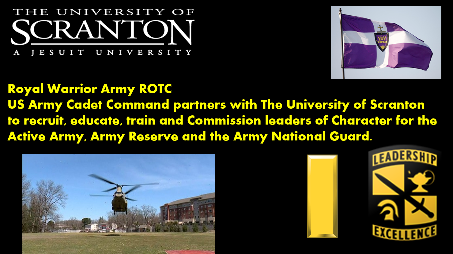 Army R O T C Scholarship Opportunities Military Science College Of 