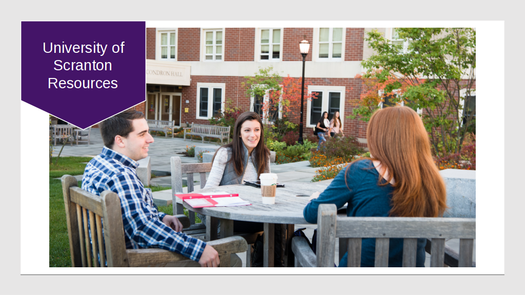 University of Scranton Resources