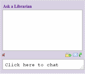 Ask a Librarian chat