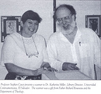 Dr. Katherine Miller & Professor Stephen Casey Dr. Katherine Miller & Professor Stephen Casey