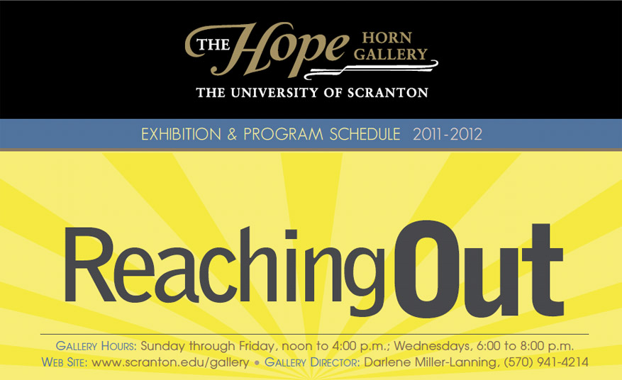 Hope Horn Gallery, "Artists Work" - Schedule 2010-2011.