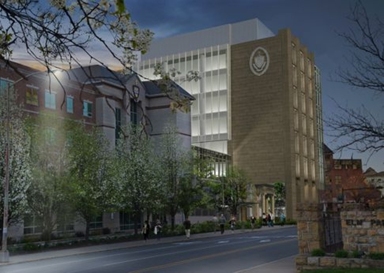  The University of Scranton was awarded a $2 million Economic Growth Initiative grant for its new eight-story center for rehabilitation education, which will house the Jesuit school’s occupational therapy, physical therapy and exercise science academic departments when completed in August 2015.