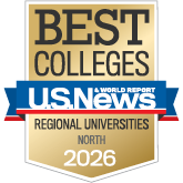 2026 US News badge for Best Regional Universities in the North
