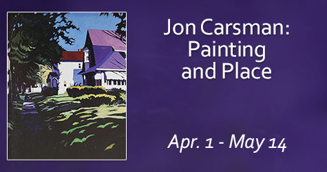 Jon Carsman: Painting and Place