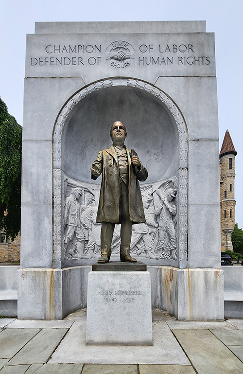 John Mitchell Monument by Charles Keck