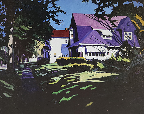 Jon Carsman. Dark Victory. Acrylic on canvas. 1978.