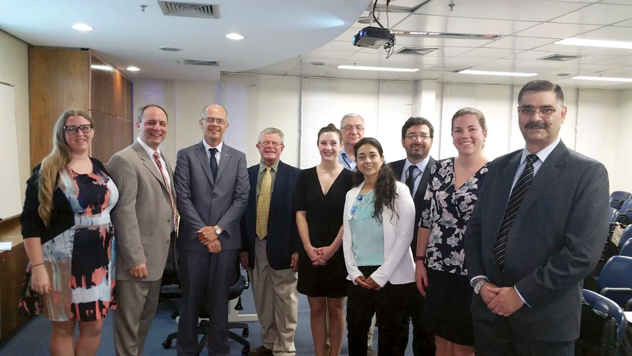 Article Image - MHA Faculty and Students Present Research in Brazil