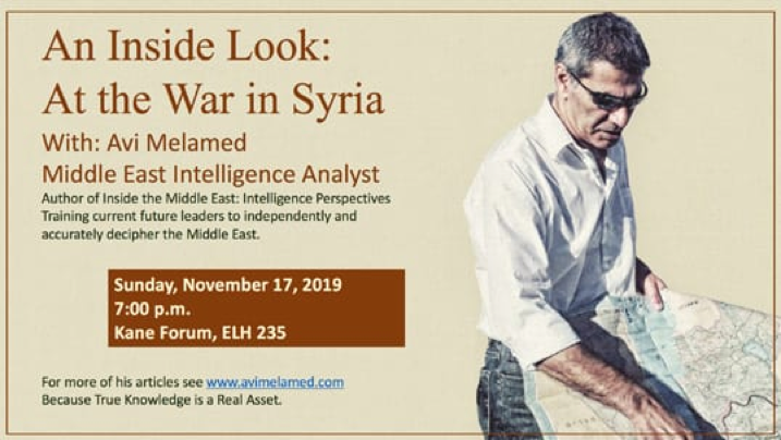 Lecture on the War in Syria photo