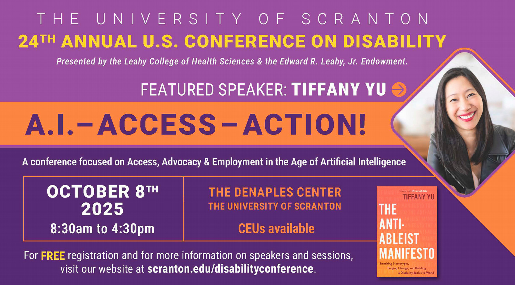 2025 Disability Conference Save the Date Card