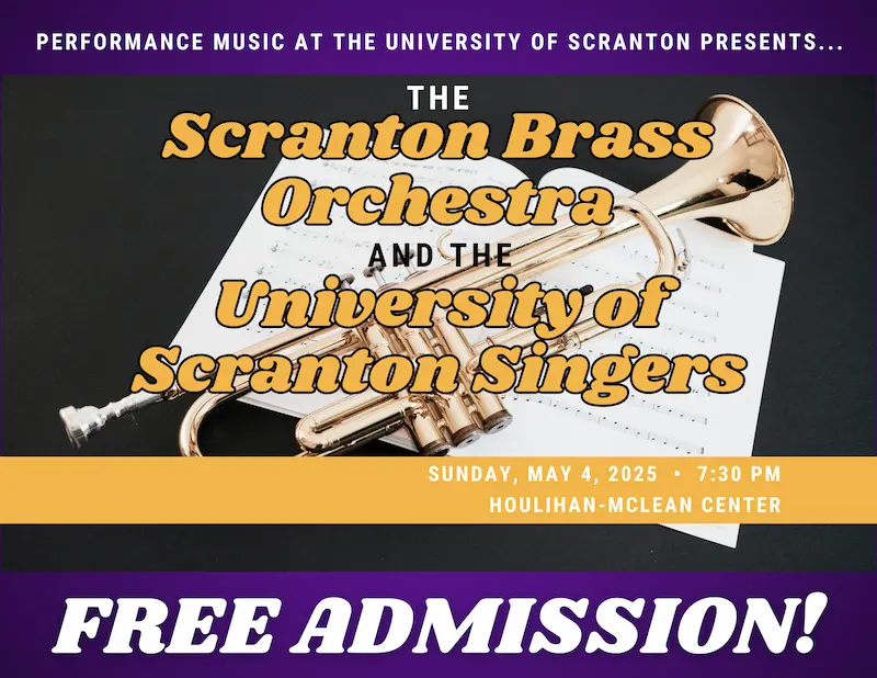 The Scranton Brass Orchestra and the University Singers