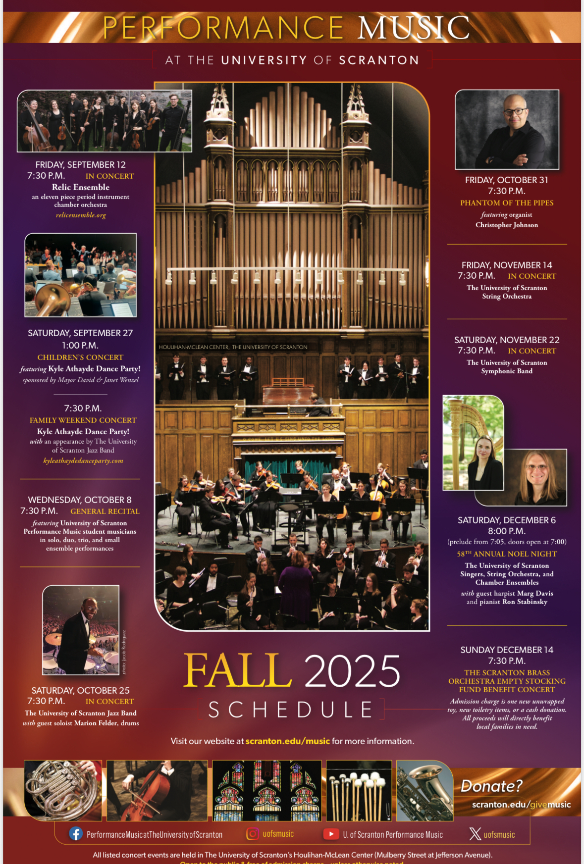 Fall 2025 season brochure