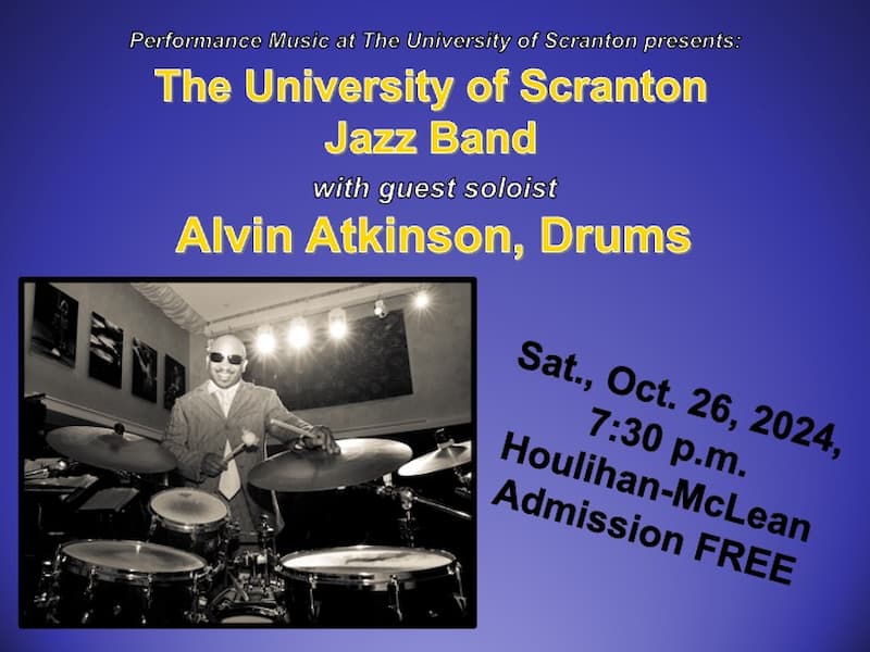 University Jazz Band with Guest Soloist Alvin Atkinson