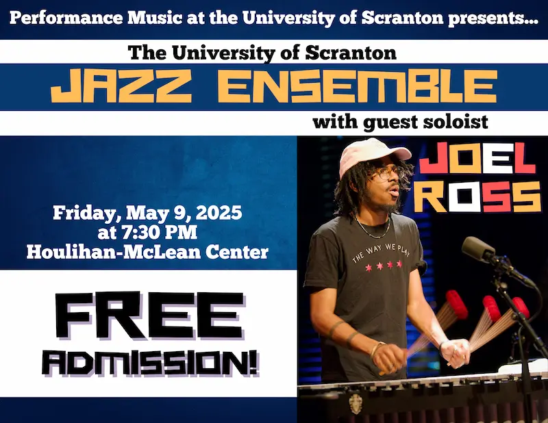 University Jazz Ensemble with Guest Soloist Joel Ross