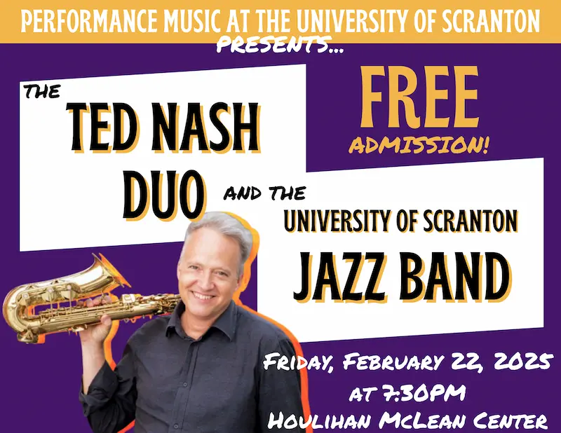 The Ted Nash Duo and University Jazz Ensemble