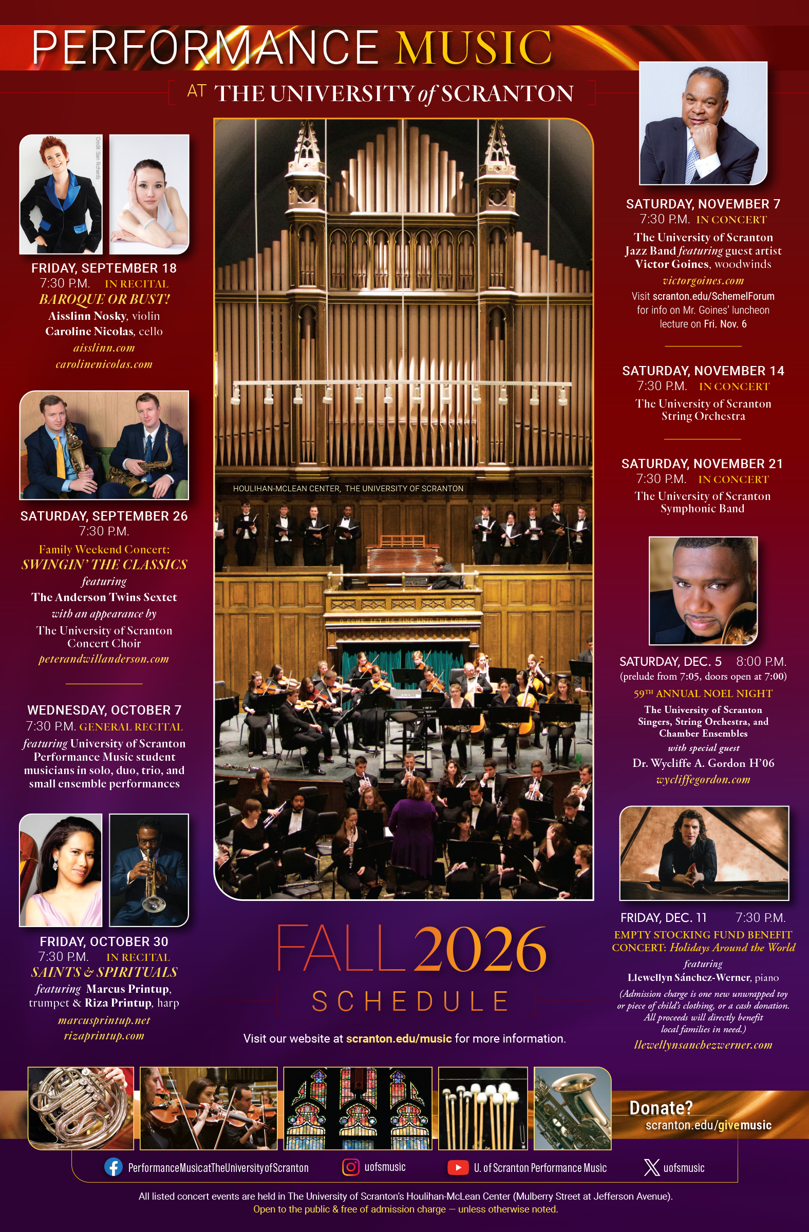 fall 26 season schedule