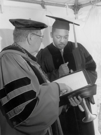 Wynton Marsalis with Father Panuska