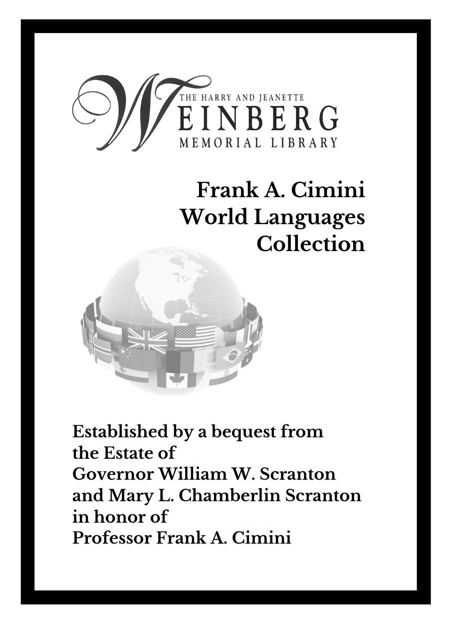 Frank A. Cimini World Languages Collection