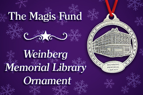 The Magis Fund Weinberg Memorial Library Ornament