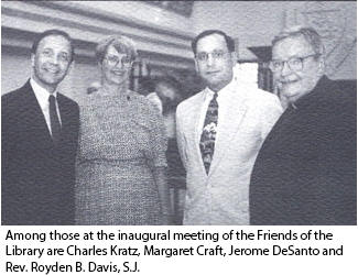 Inaugural Meeting of the Friends of the Library