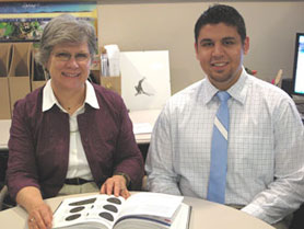 Bonnie Oldham and George Aulisio