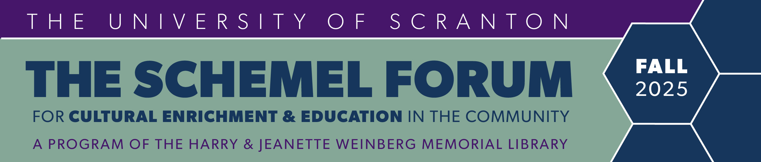 Schemel Forum Brochure Fall 2025