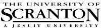 The University Of Scranton