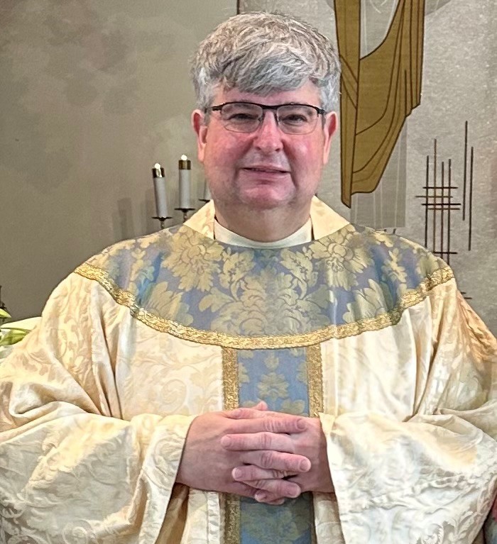 Headshot of Rev. Bret J. Stockdale, S.J.