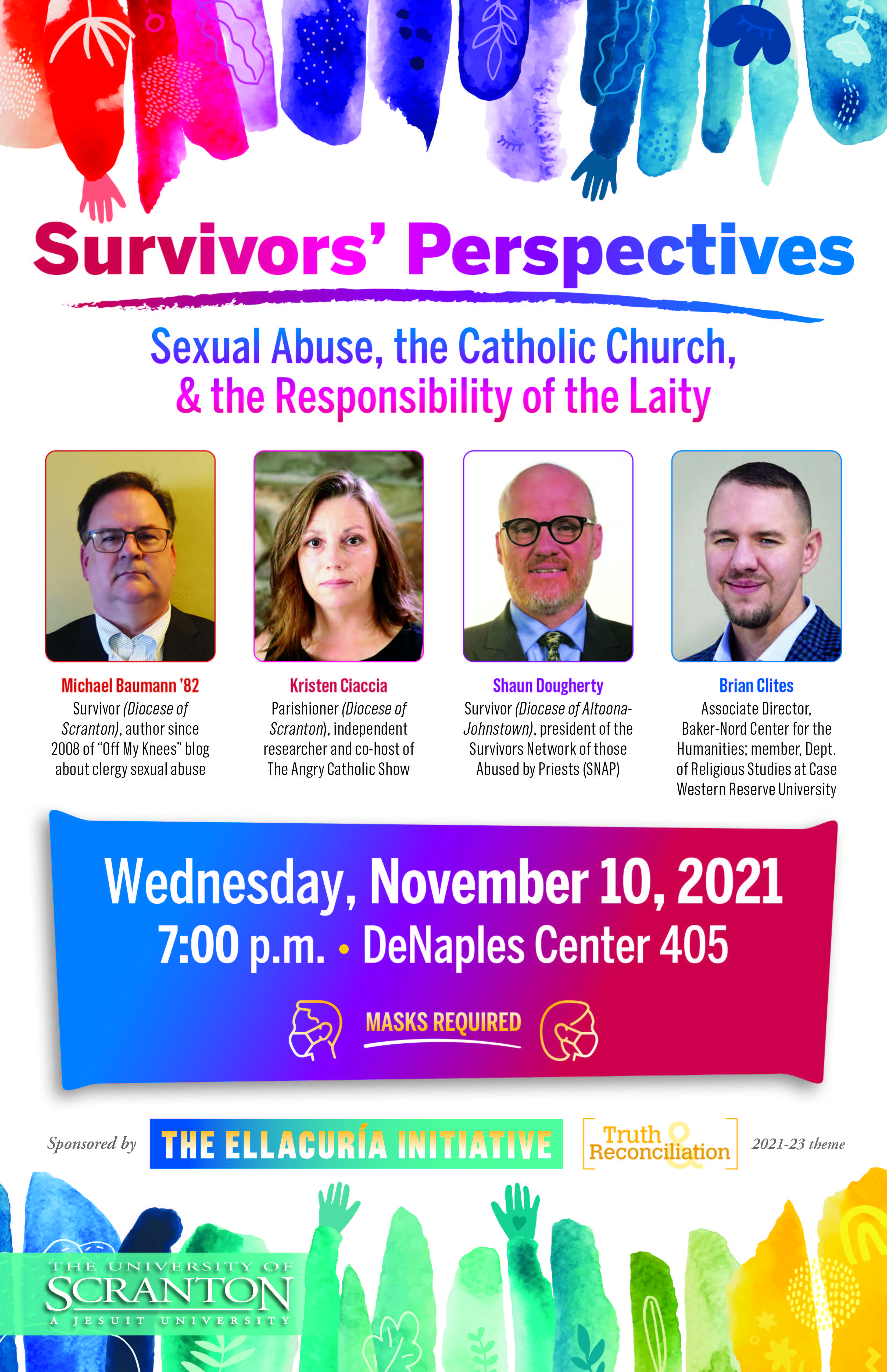 Survivors' Perspectives Event Poster